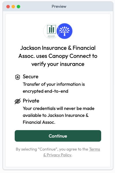 Canopy Connect and Jackson Insurance and Financial Associates LLC